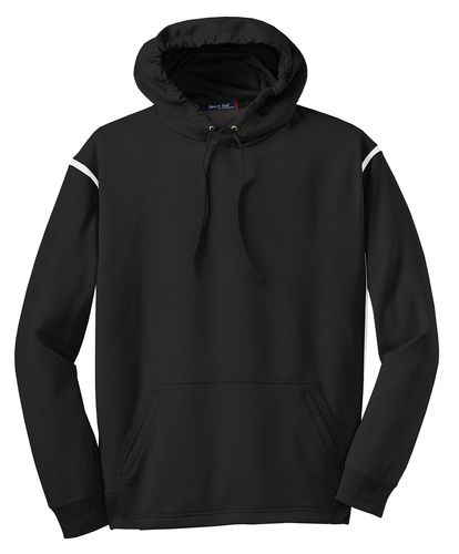Sport-Tek Tech Fleece Colorblock Hooded Sweatshirt. F246 image thumbnail