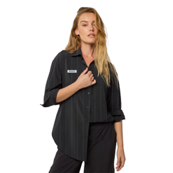 Image of Oversized Button-Down Shirt