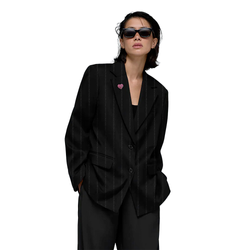 Image of Unisex Blazer with Lapel Pin