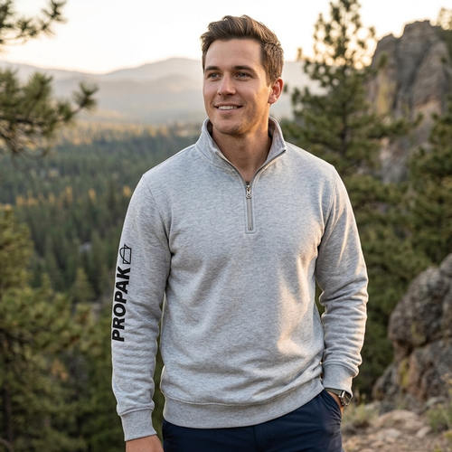 Unisex Flux - 1/4 Zip Sweatshirt image thumbnail