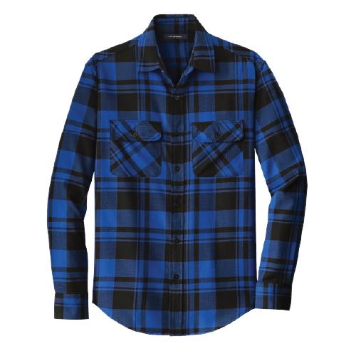 Camp Widjiwagan Mens Plaid Flannel Shirt image thumbnail