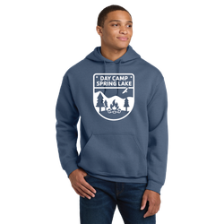 Image of Day Camp Spring Lake Adult Pullover Hooded Sweatshirt