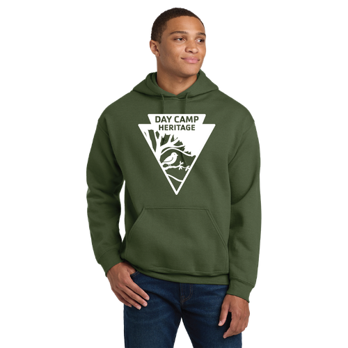 Day Camp Heritage Adult Pullover Hooded Sweatshirt image thumbnail