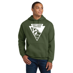Image of Day Camp Heritage Adult Pullover Hooded Sweatshirt