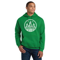 Image of Day Camp Gathering Pines Adult Pullover Hooded Sweatshirt