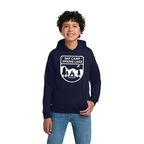 Day Camp Spring Lake Youth Pullover Hooded Sweatshirt image thumbnail