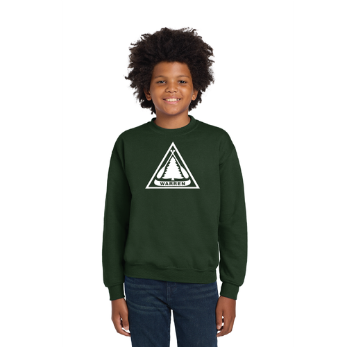 Camp Warren Youth Crewneck Sweatshirt image thumbnail