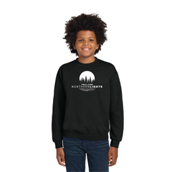 Image of Camp Northern Lights Youth Crewneck Sweatshirt