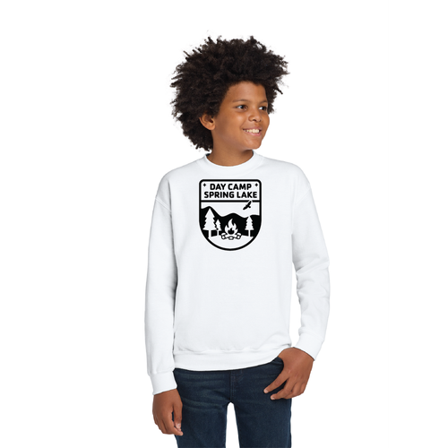 Day Camp Spring Lake Youth Crewneck Sweatshirt image thumbnail