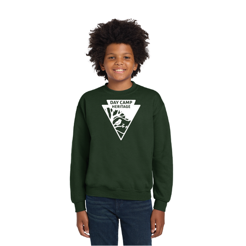 Day Camp Heritage Youth Crewneck Sweatshirt image thumbnail