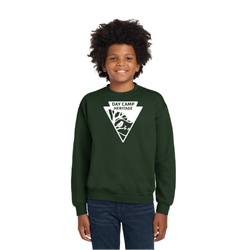 Image of Day Camp Heritage Youth Crewneck Sweatshirt