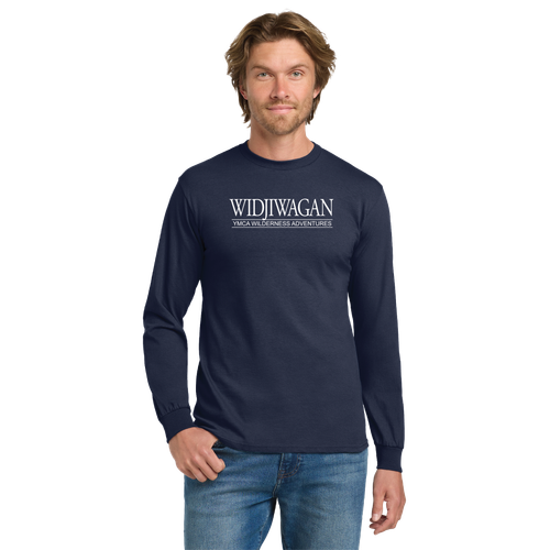 Camp Widjiwagan Adult Long Sleeve Cotton T-Shirt image thumbnail