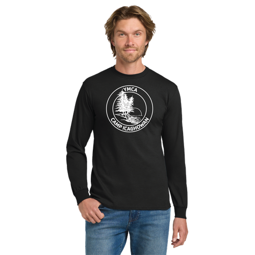 Camp Icaghowan Adult Long Sleeve Cotton T-Shirt image thumbnail
