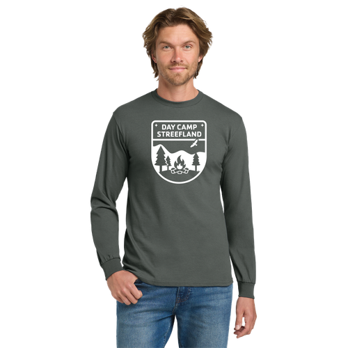 Day Camp Streefland Adult Long Sleeve Cotton T-Shirt image thumbnail