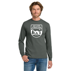 Image of Day Camp Streefland Adult Long Sleeve Cotton T-Shirt