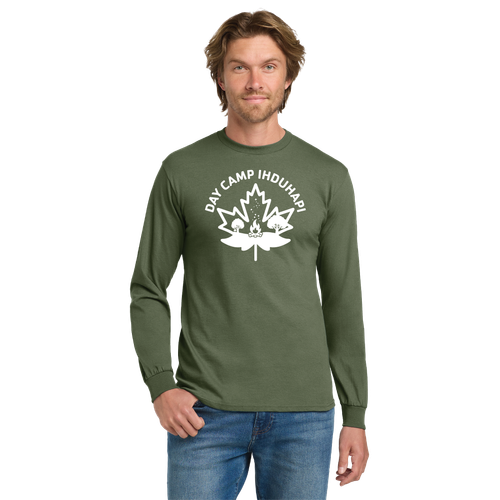 Day Camp Ihduhapi Adult Long Sleeve Cotton T-Shirt image thumbnail