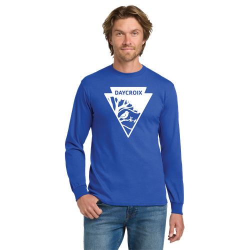 Daycroix Adult Long Sleeve Cotton T-Shirt image thumbnail