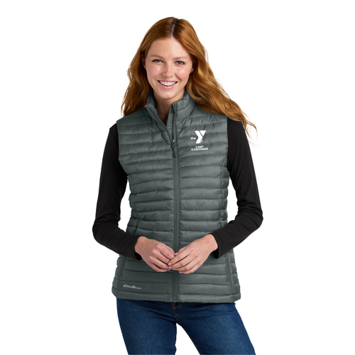 Camp Icaghowan Eddie Bauer Ladies Packable Quilted Vest image thumbnail