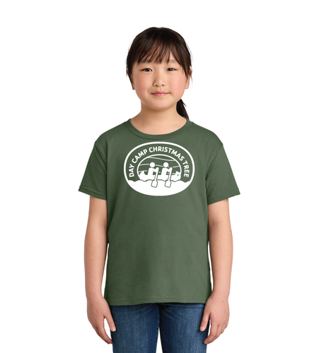 Day Camp Christmas Tree Youth Short Sleeve Softstyle T-Shirt image thumbnail