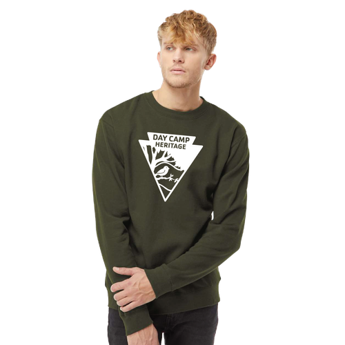 Day Camp Heritage Adult Crewneck Sweatshirt image thumbnail