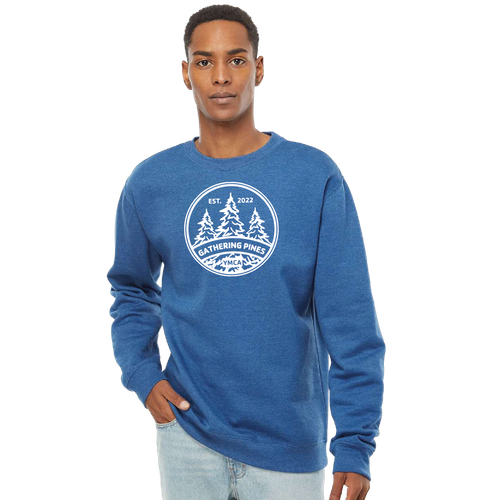 Day Camp Gathering Pines Adult Crewneck Sweatshirt image thumbnail