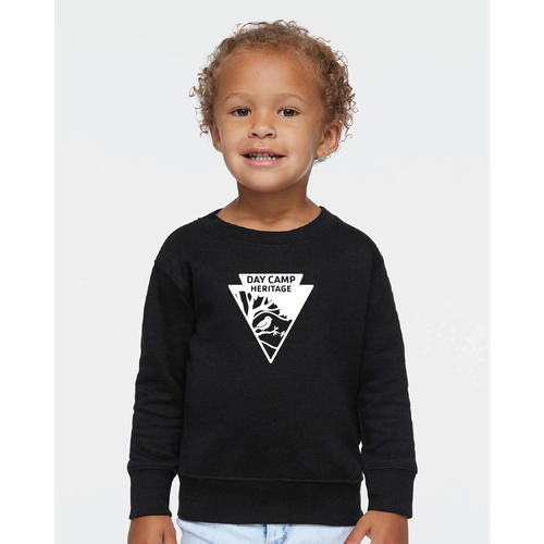 Day Camp Heritage Toddler Crewneck Sweatshirt image thumbnail Day Camp Heritage Toddler Crewneck Sweatshirt image thumbnail