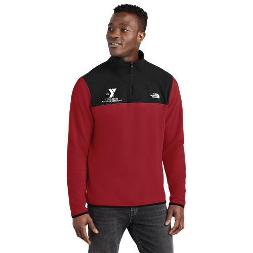 The North Face - Mens Little Seeds Nature Preschool Glacier 1/4-Zip Fleece image thumbnail