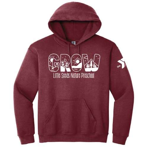 Adult GROW Pullover Hooded Sweatshirt image thumbnail