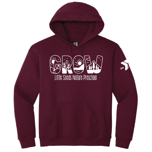 Adult GROW Pullover Hooded Sweatshirt image thumbnail