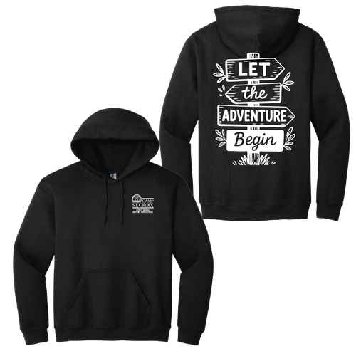 Adult Lets the Adventure Begin Pullover Hooded Sweatshirt image thumbnail