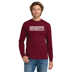 Image of Camp Menogyn Adult Long Sleeve Cotton T-Shirt