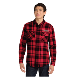 Image of Camp Widjiwagan Mens Plaid Flannel Shirt