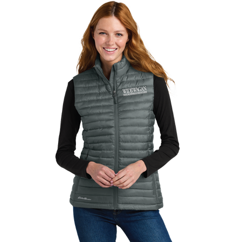 Camp Widjiwagan Eddie Bauer Ladies Packable Quilted Vest image thumbnail