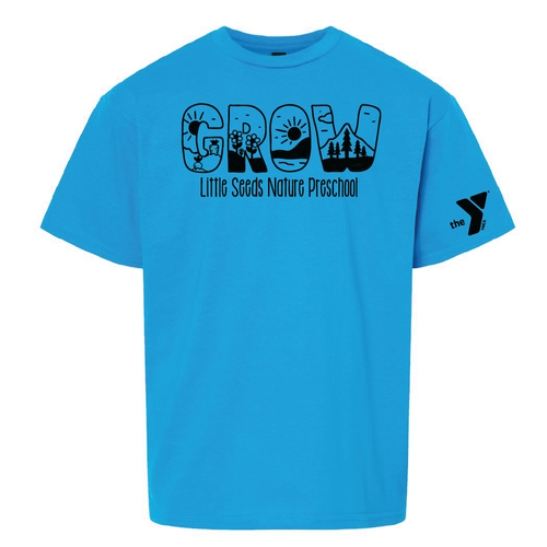 Little Seeds Nature Preschool Youth Short Sleeve Softstyle T-Shirt image thumbnail