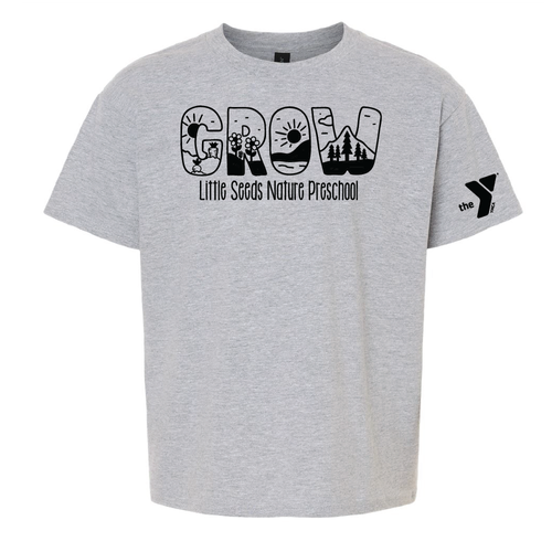Little Seeds Nature Preschool Youth Short Sleeve Softstyle T-Shirt image thumbnail