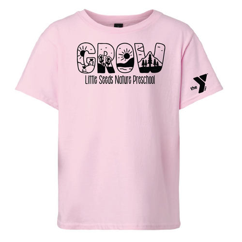 Little Seeds Nature Preschool Youth Short Sleeve Softstyle T-Shirt image thumbnail