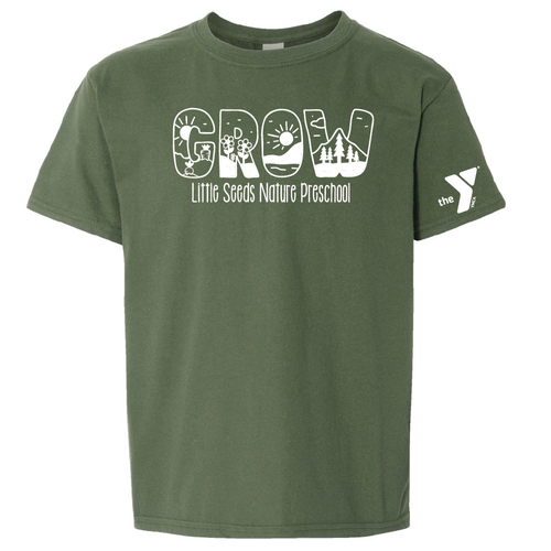 Little Seeds Nature Preschool Youth Short Sleeve Softstyle T-Shirt image thumbnail