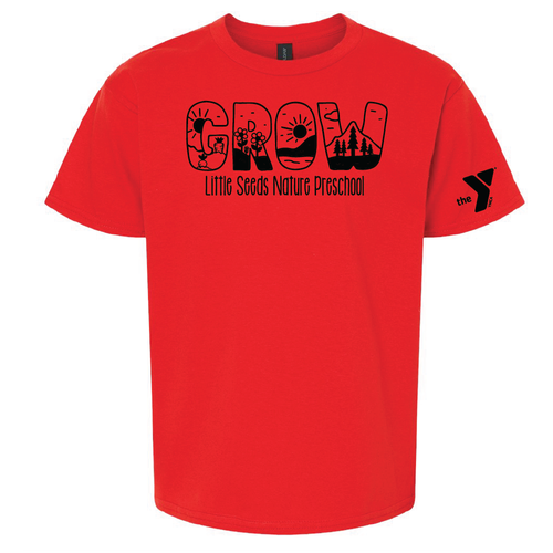 Little Seeds Nature Preschool Youth Short Sleeve Softstyle T-Shirt image thumbnail