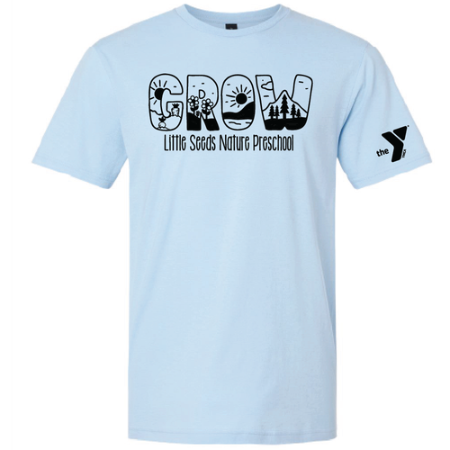 Little Seeds Nature Preschool Adult Short Sleeve Softstyle T-Shirt image thumbnail