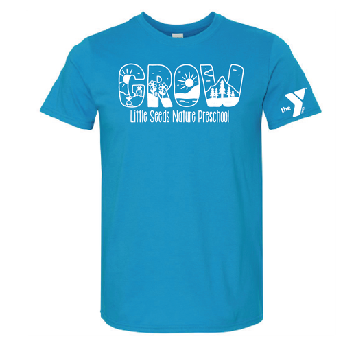 Little Seeds Nature Preschool Adult Short Sleeve Softstyle T-Shirt image thumbnail