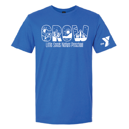 Little Seeds Nature Preschool Adult Short Sleeve Softstyle T-Shirt image thumbnail
