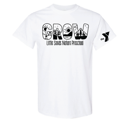 Little Seeds Nature Preschool Adult Short Sleeve Softstyle T-Shirt image thumbnail