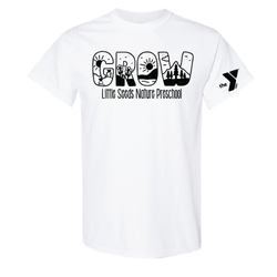Image of Little Seeds Nature Preschool Adult Short Sleeve Softstyle T-Shirt