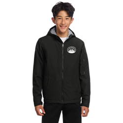 Image of Day Camp Christmas Tree Youth Waterproof Insulated Jacket