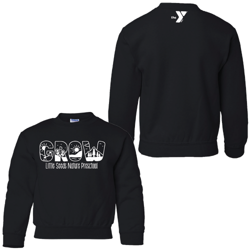 Little Seeds Nature Preschool Youth Crewneck Sweatshirt  image thumbnail