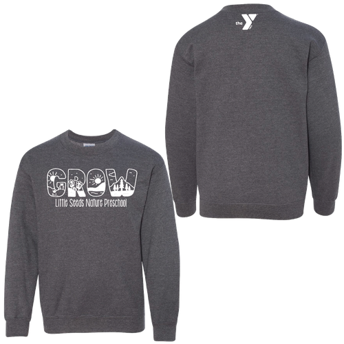 Little Seeds Nature Preschool Youth Crewneck Sweatshirt  image thumbnail