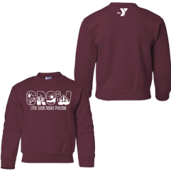 Image of Little Seeds Nature Preschool Youth Crewneck Sweatshirt 