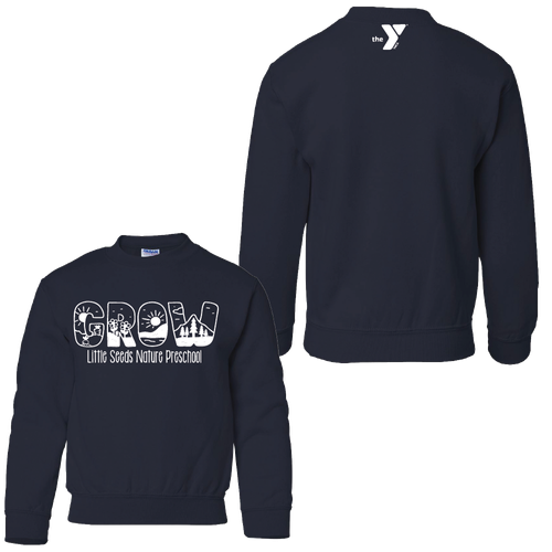 Little Seeds Nature Preschool Youth Crewneck Sweatshirt  image thumbnail
