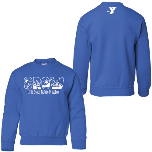 Little Seeds Nature Preschool Youth Crewneck Sweatshirt  image thumbnail