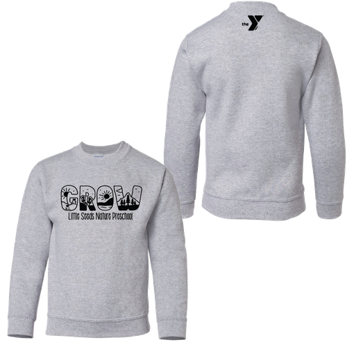 Little Seeds Nature Preschool Youth Crewneck Sweatshirt  image thumbnail